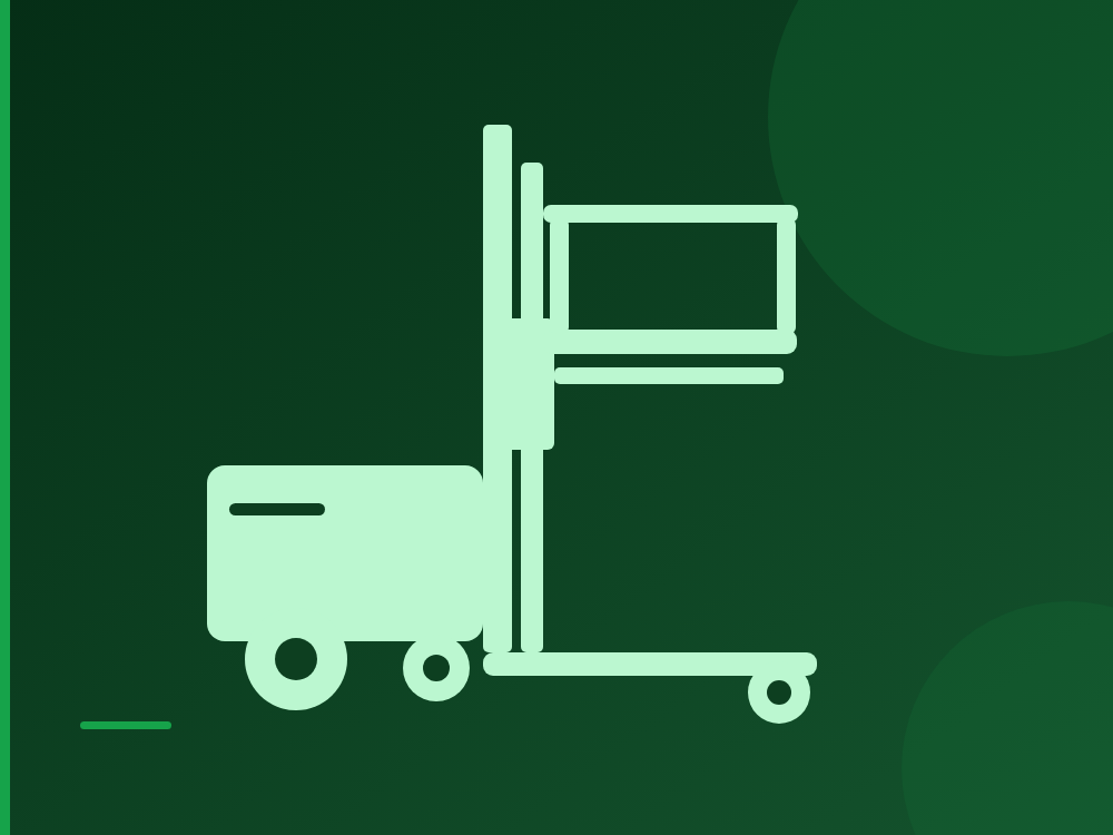 1 Ton Sipariş Toplama Makinesi 1.000 kg forklift